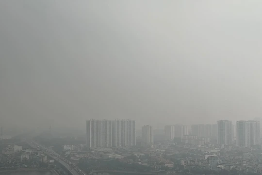 Hà Nội lại ô nhiễm mù mịt, các điểm quan trắc tậm tịt