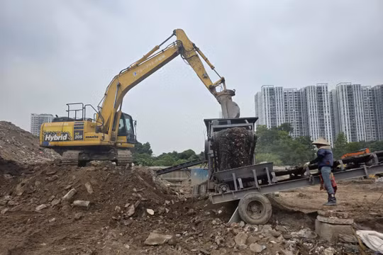 Chất thải rắn xây dựng, nguồn tài nguyên đang bị lãng phí