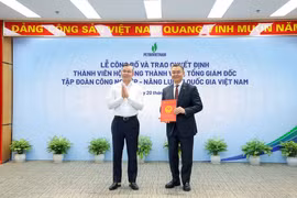 Công bố và trao quyết định Tổng Giám đốc Petrovietnam