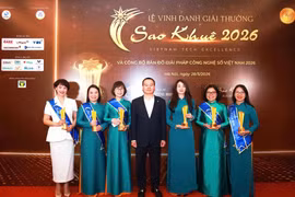 Sáu giải pháp ngân hàng số của BIDV đạt giải Sao Khuê 2026