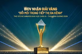 BIDV đạt giải Vàng The Stevie Awards về truyền thông giáo dục tài chính