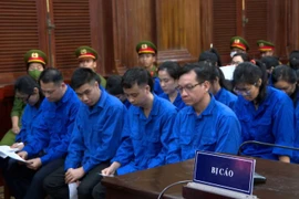 Các bị cáo trong vụ làm giả hàng trăm nghìn phiếu kiểm nghiệm lĩnh án