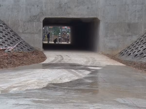 Hầm chui dân sinh hoàn thiện sau 4 ngày! ảnh 2