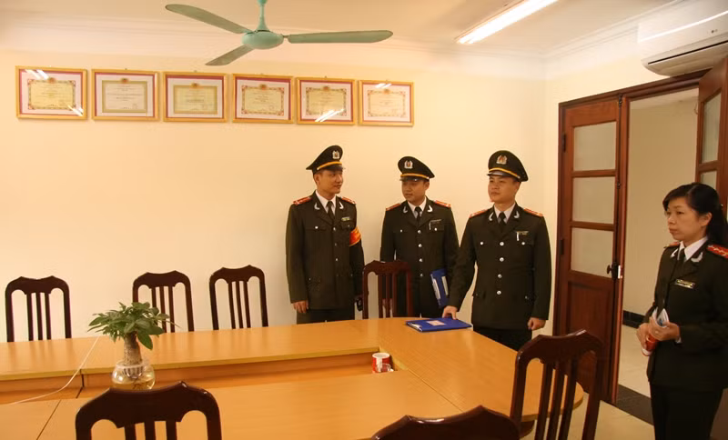 Mô hình “Cơ quan xanh” của đoàn viên thanh niên Công an Thủ đô ảnh 4