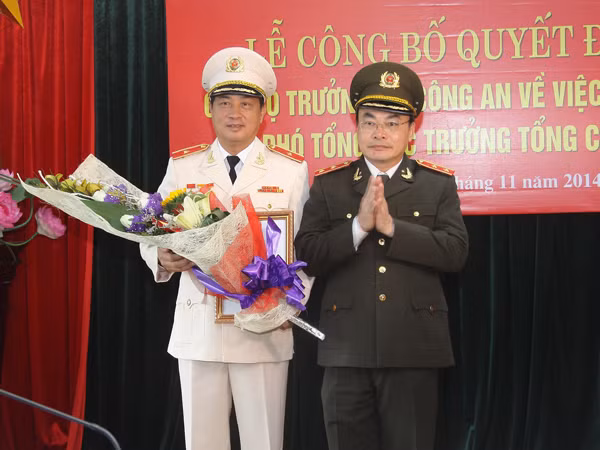 Thiếu tướng Đỗ Ngọc Cẩn được bổ nhiệm Phó Tổng cục trưởng Tổng cục XDLL CAND ảnh 1