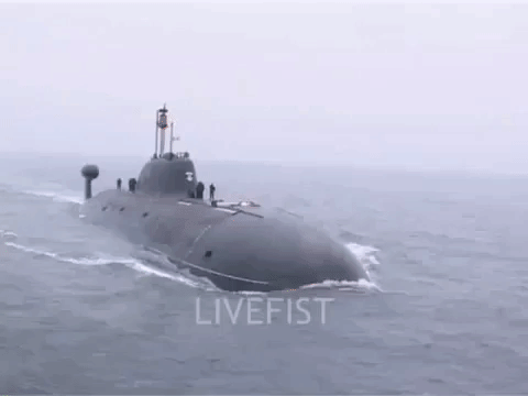 Tàu ngầm hạt nhân chiến lược INS Chakra.