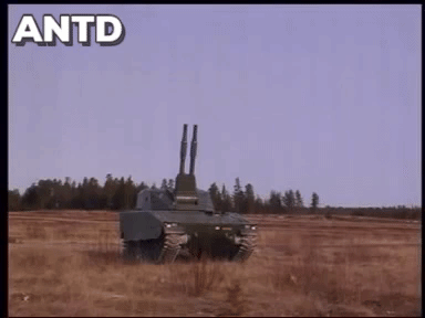 Hệ thống cối AMOS đang khai hỏa Hệ thống cối AMOS đang khai hỏa