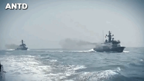 Khu trục hạm KDX-III của hải quân Hàn Quốc.