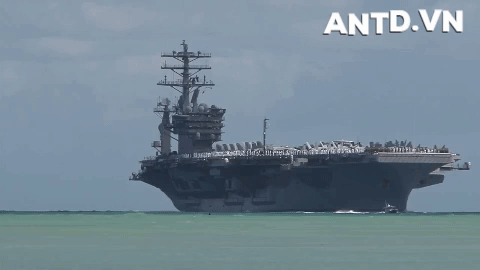 Siêu tàu sân bay USS Nimitz của Mỹ.