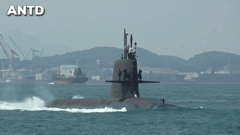 Tàu ngầm tấn công lớp Soryu của Nhật Bản. Tàu ngầm tấn công lớp Soryu của Nhật Bản.