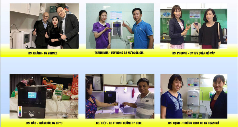 Máy ion kiềm Biontech được nhiều y bác sĩ, chuyên gia y tế và người nổi tiếng tin dùng để chăm sóc sức khỏe Máy ion kiềm Biontech được nhiều y bác sĩ, chuyên gia y tế và người nổi tiếng tin dùng để chăm sóc sức khỏe