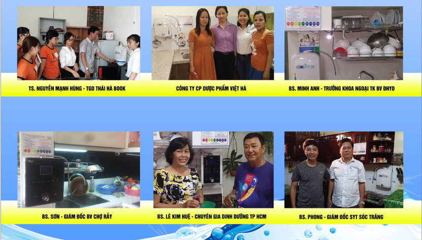 Nhiều y bác sĩ, chuyên gia y tế tin dùng máy ion kiềm Biontech để chăm sóc sức khỏe