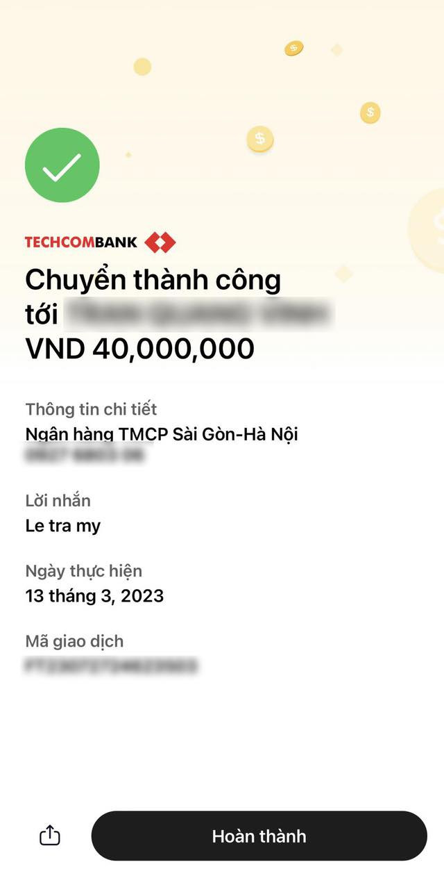 Giao dịch hoàn thành cũng là lúc anh Hưng biết mình bị lừa Giao dịch hoàn thành cũng là lúc anh Hưng biết mình bị lừa