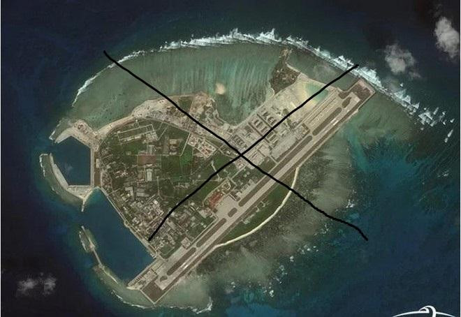 Đảo Phú Lâm thuộc quần đảo Hoàng Sa của Việt Nam bị Trung Quốc chiếm đóng trái phép