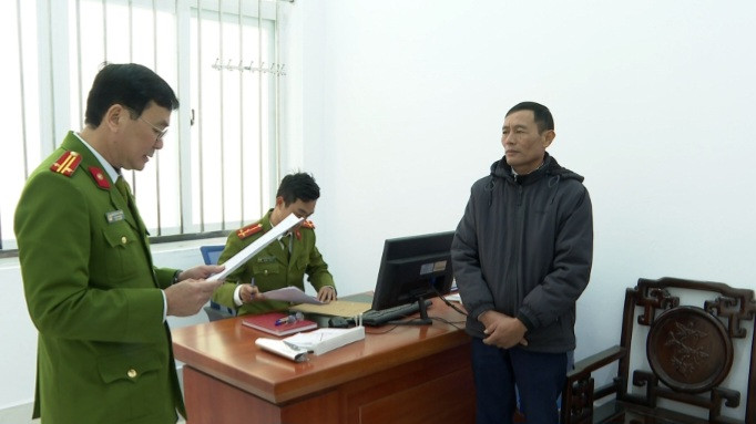 Bị can Nguyễn Mậu Tuyến. Ảnh: Công an tỉnh Thái Bình Bị can Nguyễn Mậu Tuyến. Ảnh: Công an tỉnh Thái Bình