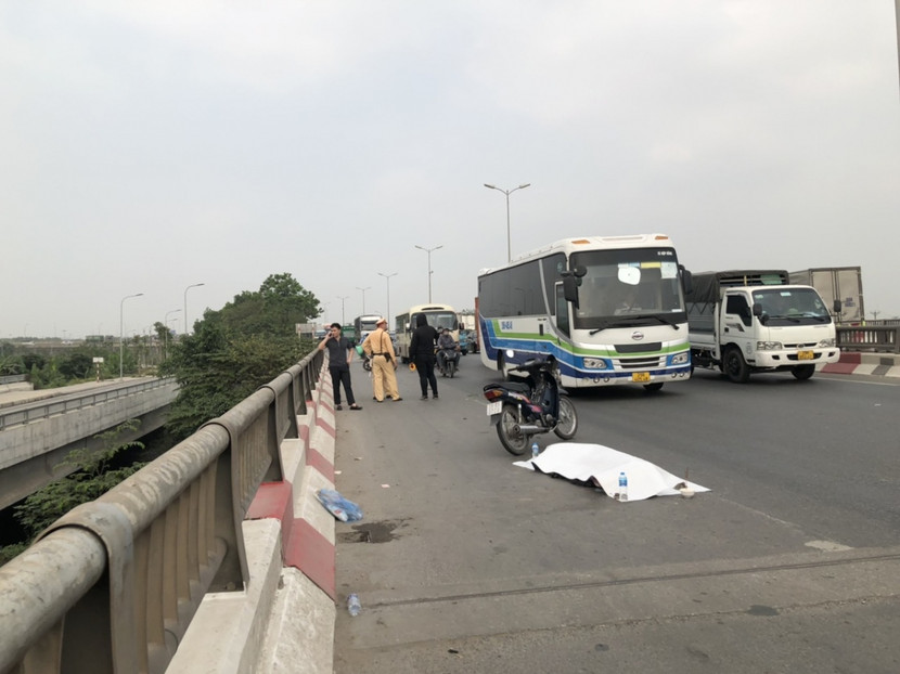 Nơi xảy ra vụ tai nạn ở Cầu Bây Nơi xảy ra vụ tai nạn ở Cầu Bây