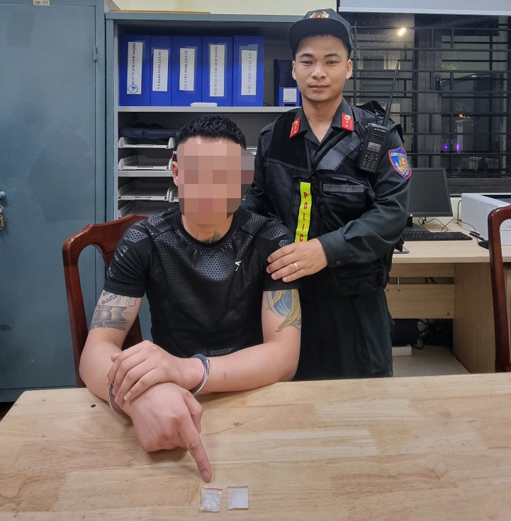 Đối tượng N.H.N và tang vật