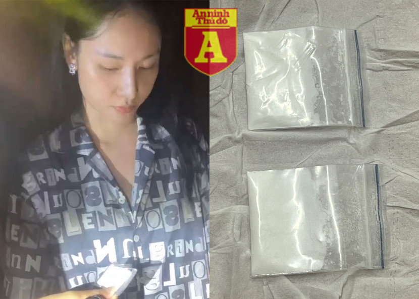 Đối tượng Nguyễn Ngọc Anh và tang vật Đối tượng Nguyễn Ngọc Anh và tang vật