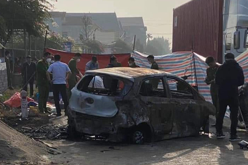 Hiện trường vụ tai nạn Hiện trường vụ tai nạn