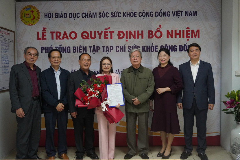 Nhà báo Chu Loan được bổ nhiệm giữ chức vụ Phó Tổng biên tập Tạp chí Sức khỏe cộng đồng