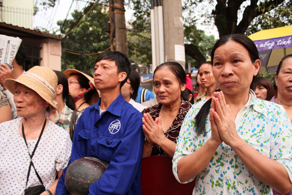 Những người cuối cùng được vào viếng Đại tướng Võ Nguyên Giáp ảnh 34