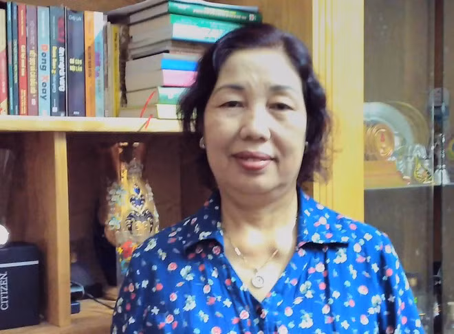 Bà Đoàn Thị Loan, tổ dân phố 12, phường Vĩnh Phúc, quận Ba Đình, Hà Nội