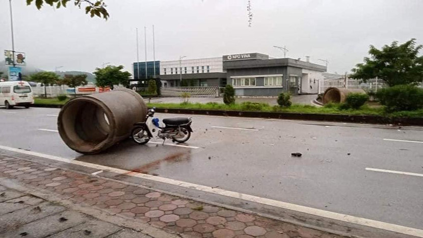 Hiện trường xảy ra vụ việc Hiện trường xảy ra vụ việc