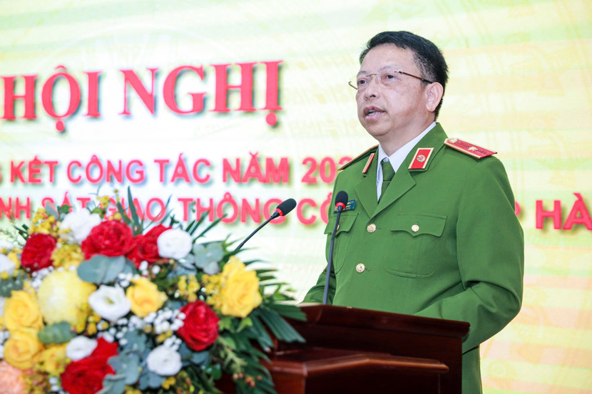 Thiếu tướng Nguyễn Hồng Ky - Phó Giám đốc CATP Hà Nội phát biểu chỉ đạo tại hội nghị Thiếu tướng Nguyễn Hồng Ky - Phó Giám đốc CATP Hà Nội phát biểu chỉ đạo tại hội nghị