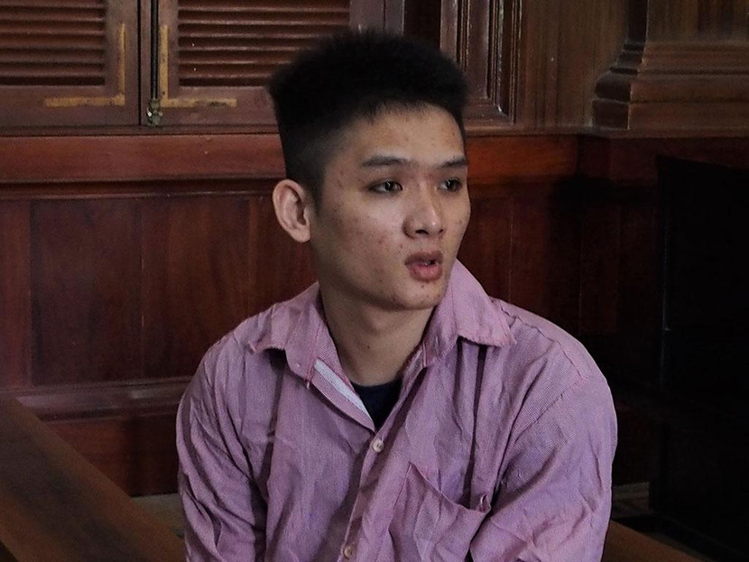 Đối tượng Nguyễn Anh Quốc tại phiên tòa