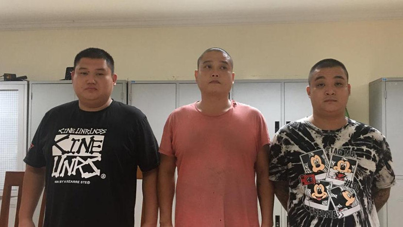 Ba đối tượng Sơn, Nam và Dũng