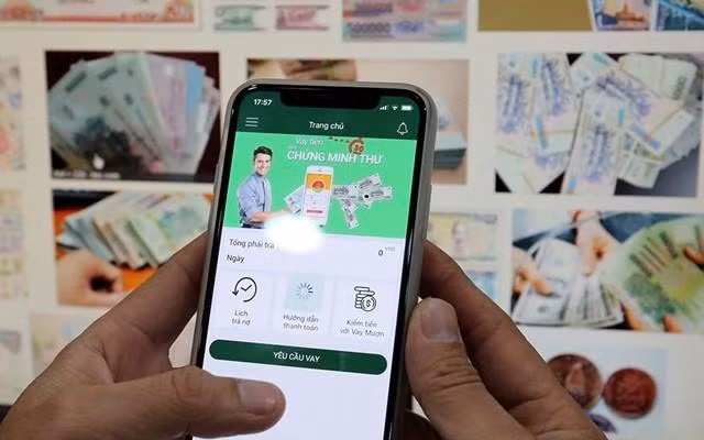 Người dân cần cảnh giác khi vay tiền qua app Ảnh minh họa Người dân cần cảnh giác khi vay tiền qua app Ảnh minh họa