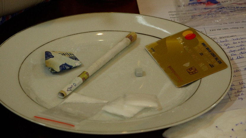 Số ma tuý lực lượng Công an phát hiện tại hiện trường Số ma tuý lực lượng Công an phát hiện tại hiện trường