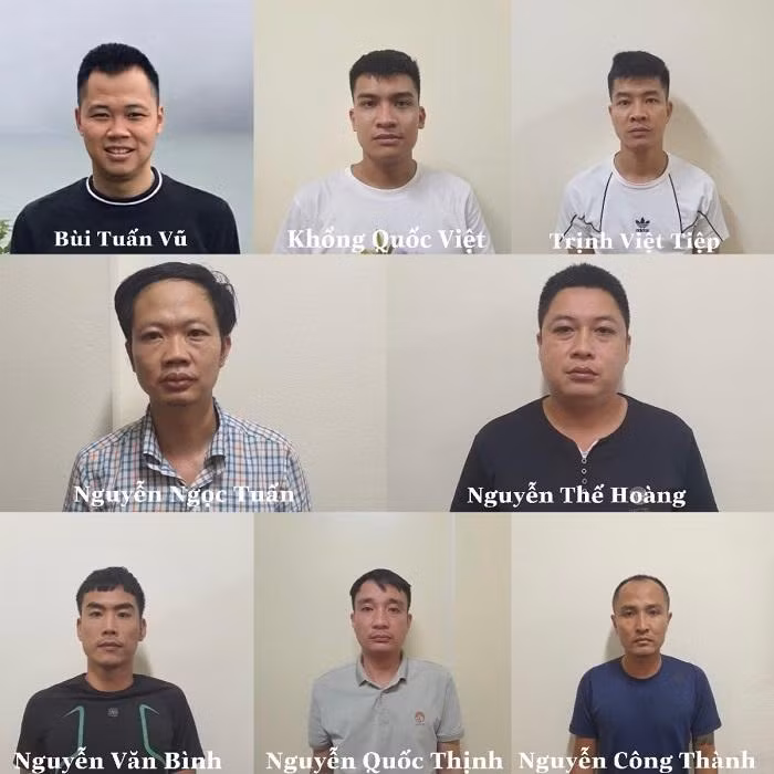 Các đối tượng trong vụ án Các đối tượng trong vụ án