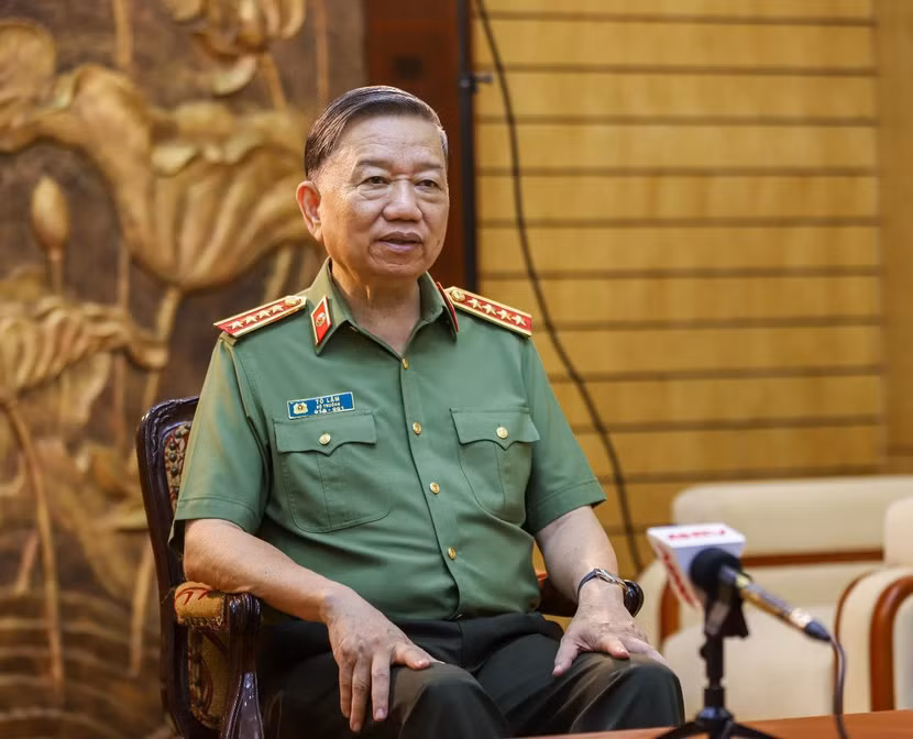 Đại tướng Tô Lâm, Ủy viên Bộ Chính trị, Bí thư Đảng ủy Công an Trung ương, Bộ trưởng Bộ Công an
