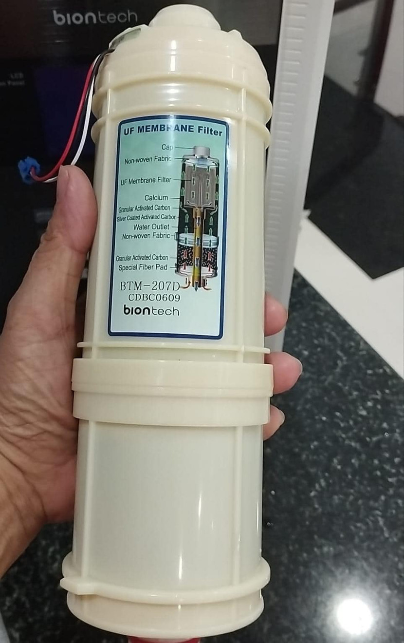 Lõi lọc của Biontech là tiên tiến nhất trên thị trường hiện nay