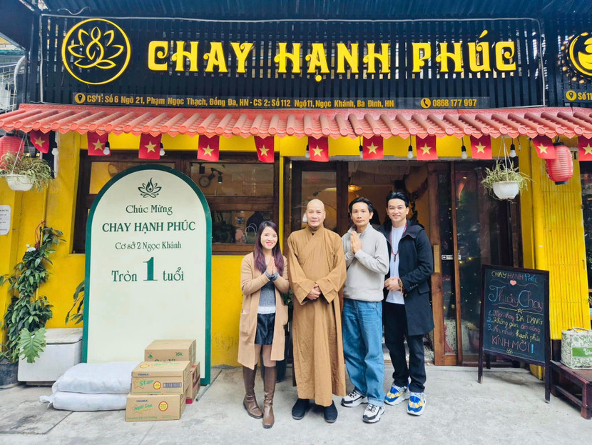 Chay Hạnh Phúc đang thành công lan tỏa một cách tự nhiên rằng: Ăn chay là hạnh phúc... Chay Hạnh Phúc đang thành công lan tỏa một cách tự nhiên rằng: Ăn chay là hạnh phúc...