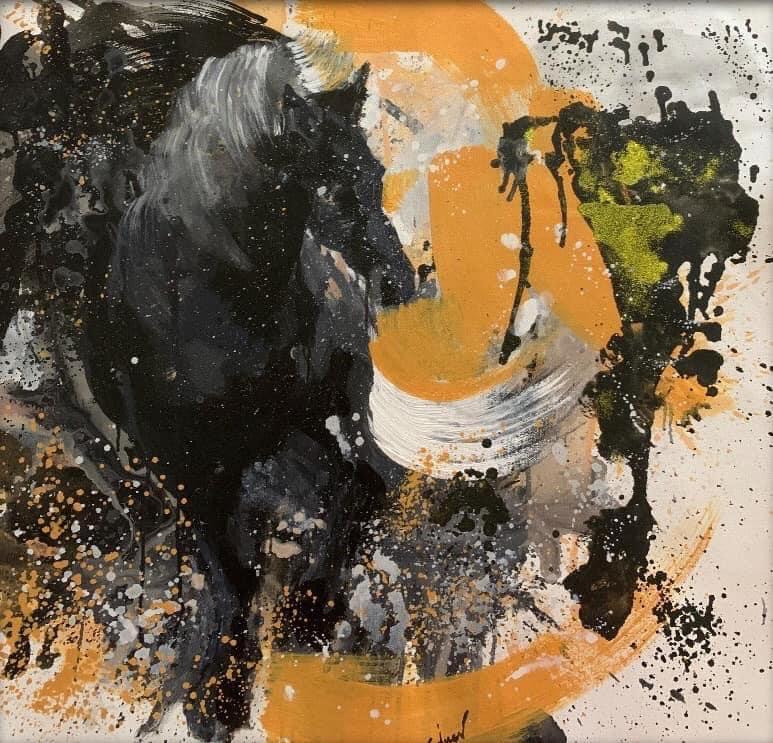 Tác phẩm HarTung của họa sĩ Nguyễn Gia Đức Tác phẩm HarTung của họa sĩ Nguyễn Gia Đức