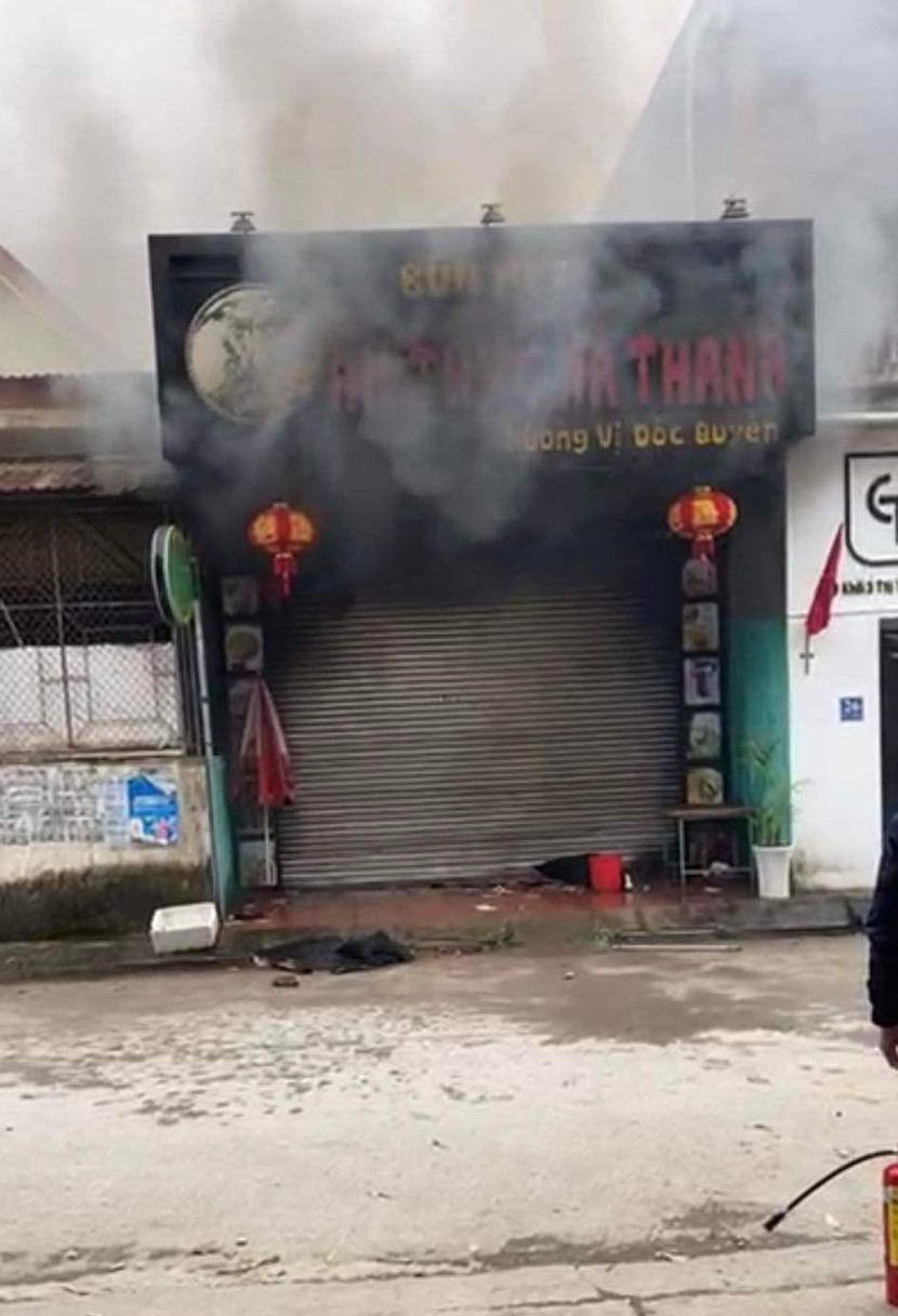 Hiện trường vụ cháy