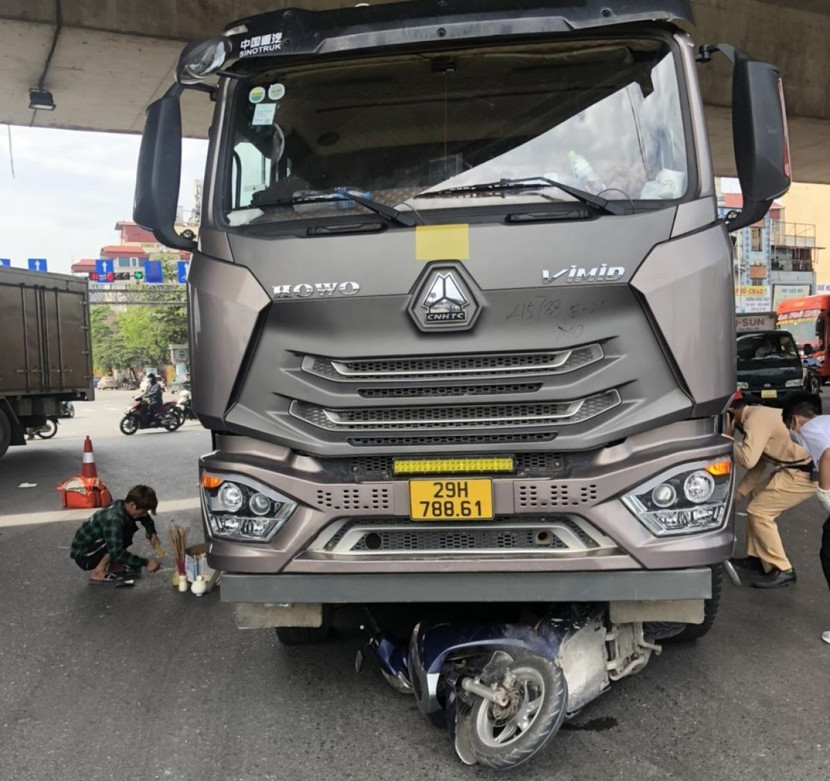 Hiện trường vụ tai nạn