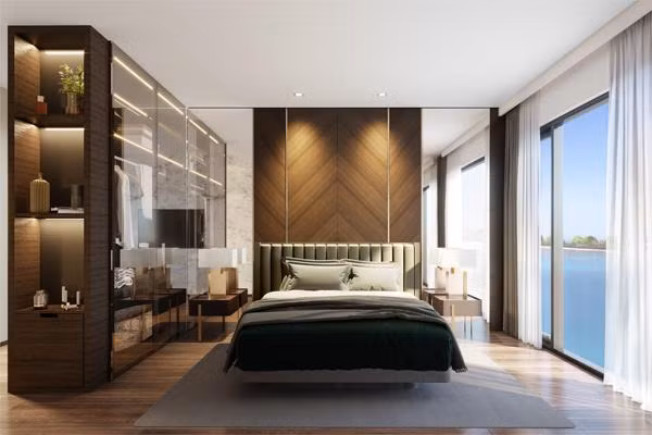 Tham gia “Nhà đổi nhà”, khách hàng sẽ có cơ hội trở thành cư dân tại các dự án cao cấp của Masterise Homes. Ảnh: Masteri Waterfront (Hà Nội)