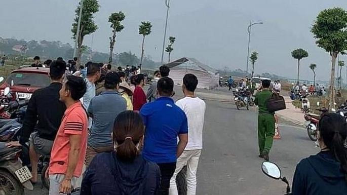 Hiện trường xảy ra vụ việc Hiện trường xảy ra vụ việc