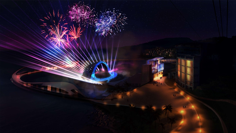 Với công nghệ đa phương tiện, sân khấu của Kiss The Stars là không giới hạn về kích thước, cả chiều dọc, chiều ngang