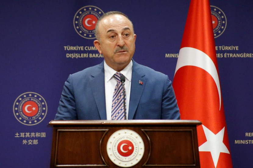 Ngoại trưởng Thổ Nhĩ Kỳ Mevlut Cavusoglu tại cuộc họp báo ở Ankara hồi tháng 6. Ảnh: Reuters. Ngoại trưởng Thổ Nhĩ Kỳ Mevlut Cavusoglu tại cuộc họp báo ở Ankara hồi tháng 6. Ảnh: Reuters.