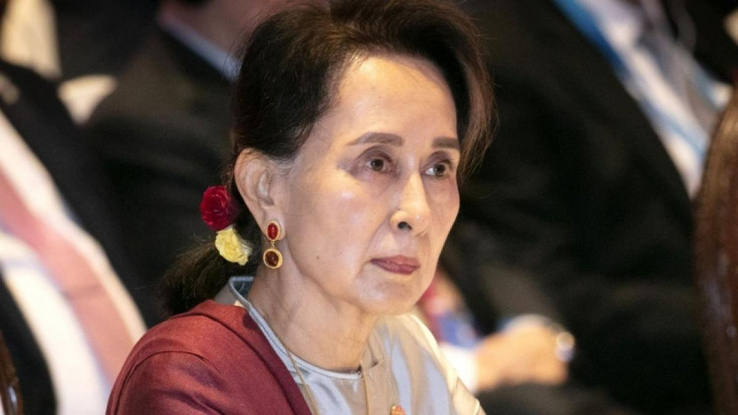 Cựu Cố vấn Nhà nước Myanmar Aung San Suu Kyi tại Hội nghị cấp cao ASEAN-Liên Hợp Quốc tổ chức tại Thái Lan vào ngày 3/11/2019. Ảnh: CNN. Cựu Cố vấn Nhà nước Myanmar Aung San Suu Kyi tại Hội nghị cấp cao ASEAN-Liên Hợp Quốc tổ chức tại Thái Lan vào ngày 3/11/2019. Ảnh: CNN.