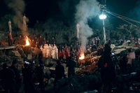 Hậu trường phim kinh dị “Phí Phông: Quỷ máu rừng thiêng”