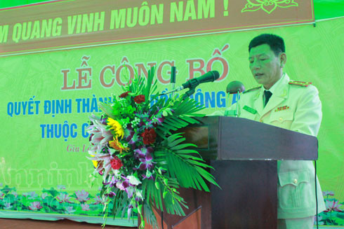 Đồn Công an Lệ Chi, Gia Lâm chính thức đi vào hoạt động ảnh 6