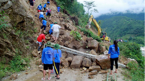 Cập nhật bản đồ hiện trạng trượt lở đất đá để cảnh báo người dân ảnh 1