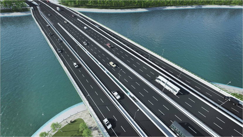 Hơn 340 tỷ đồng xây cầu đi thấp qua hồ Linh Đàm nối với vành đai 3 ảnh 2