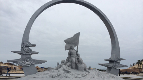 Khu tưởng niệm chiến sỹ Gạc Ma đã cơ bản hoàn thành ảnh 1