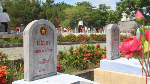 Các gia đình có thể lấy gen đối chiếu qua mạng để tìm mộ liệt sỹ ảnh 1